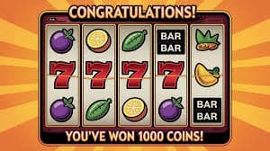 sz777 login wins display showing player payout results on screen